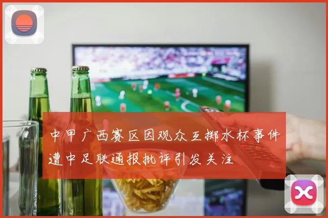 中甲广西赛区因观众互掷水杯事件遭中足联通报批评引发关注